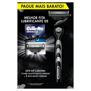 APAR.GILLETTE MACH3 CARBONO+CARGA