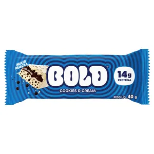 BARRA PROTEINA BOLD COOKIES & CREAM 40G